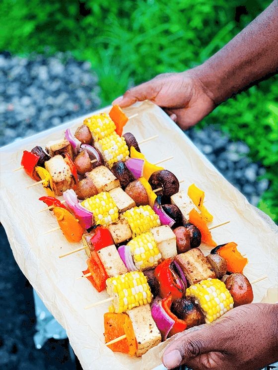 Spicy Chickpea Veggie Burgers