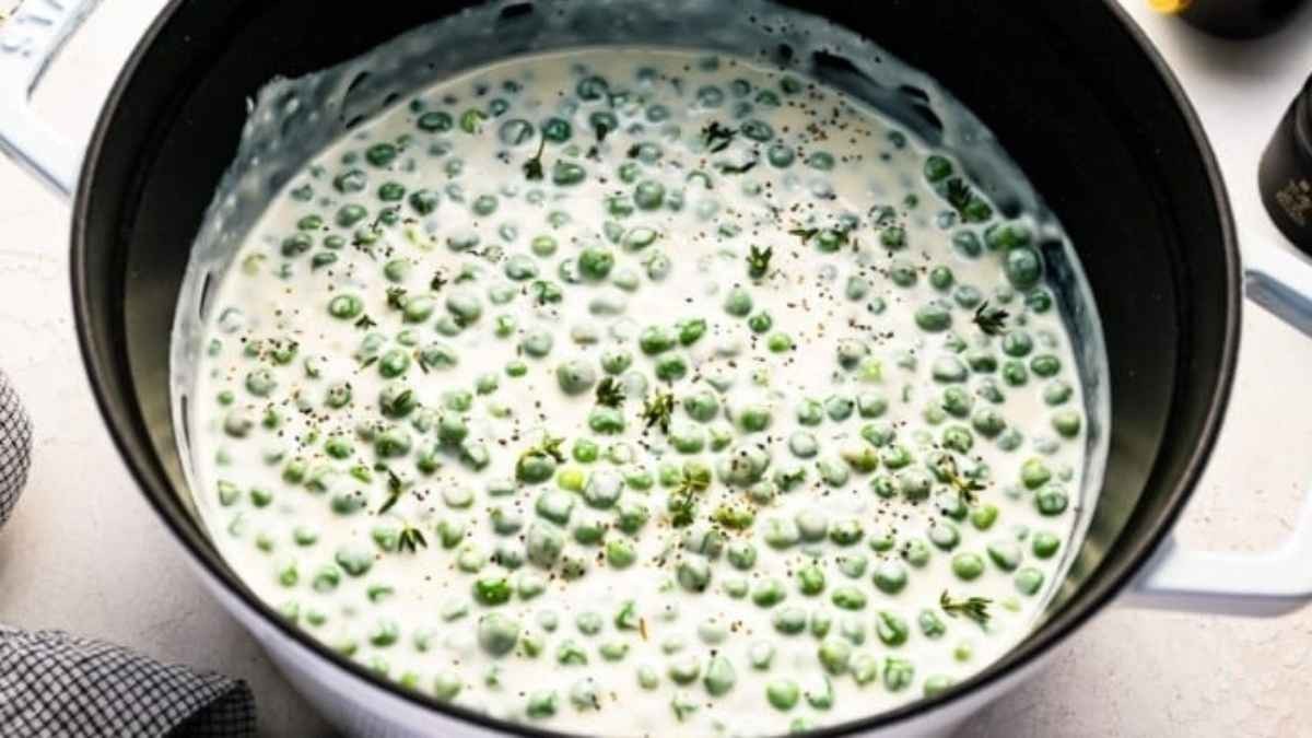 Creamed Peas Recipe