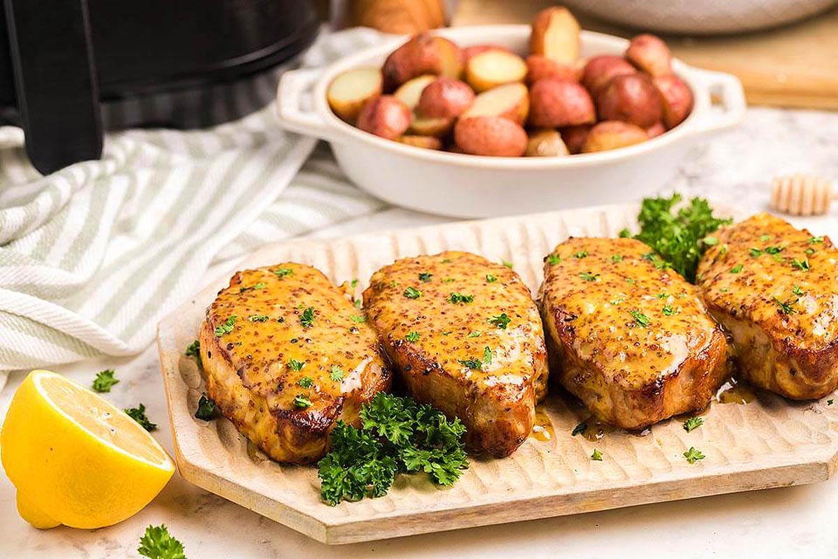 Honey Mustard Pork Chops