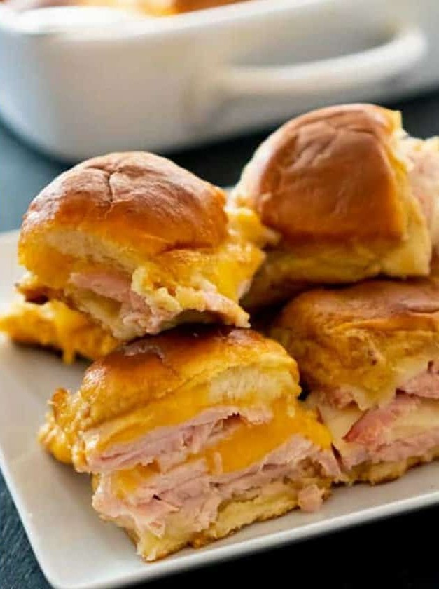Sweet Hawaiian Sliders with Savory Twist