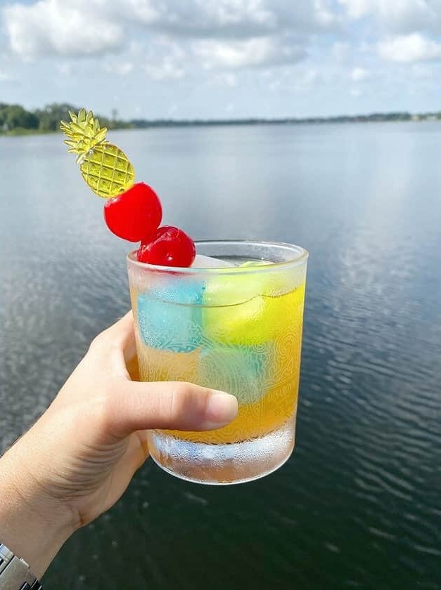 Tropical Escape in a Glass