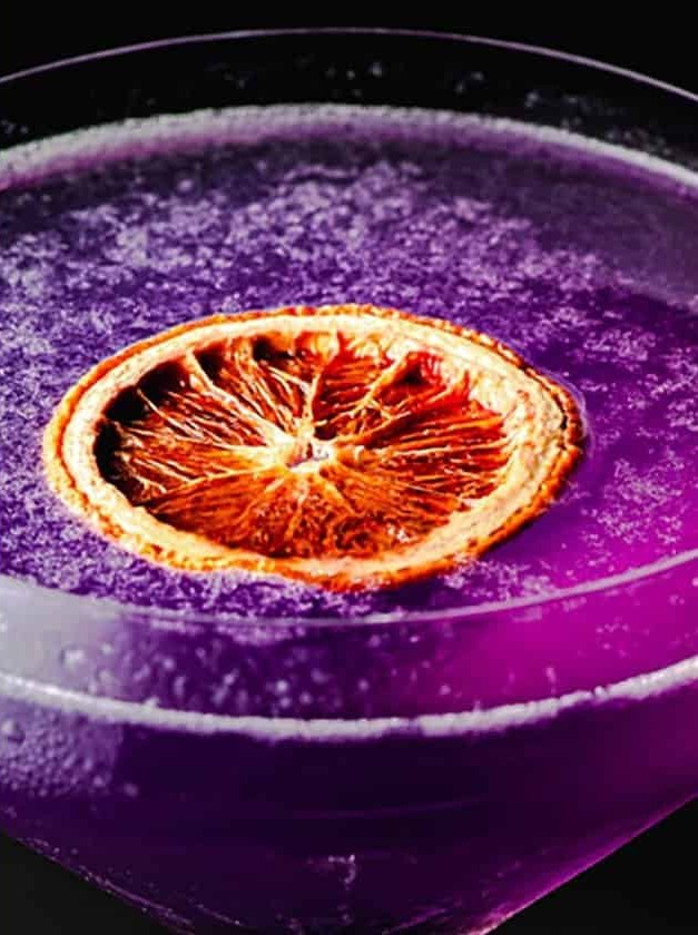 Purple Reign: A Floral Gin Delight
