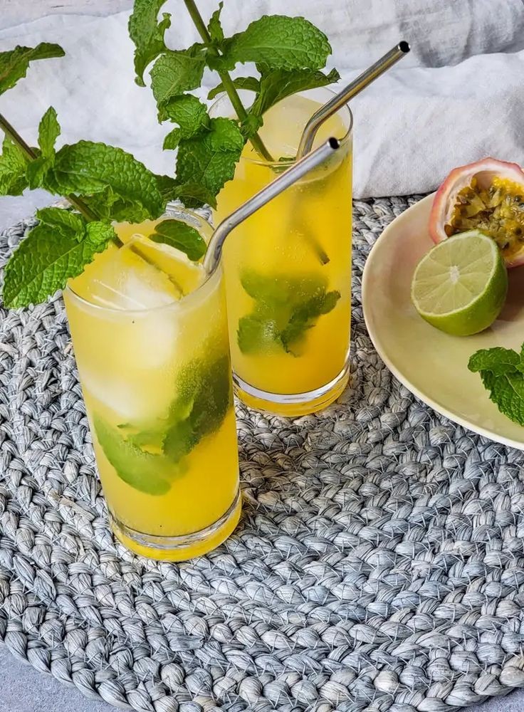 Tropical Passion Fruit Daiquiri Delights