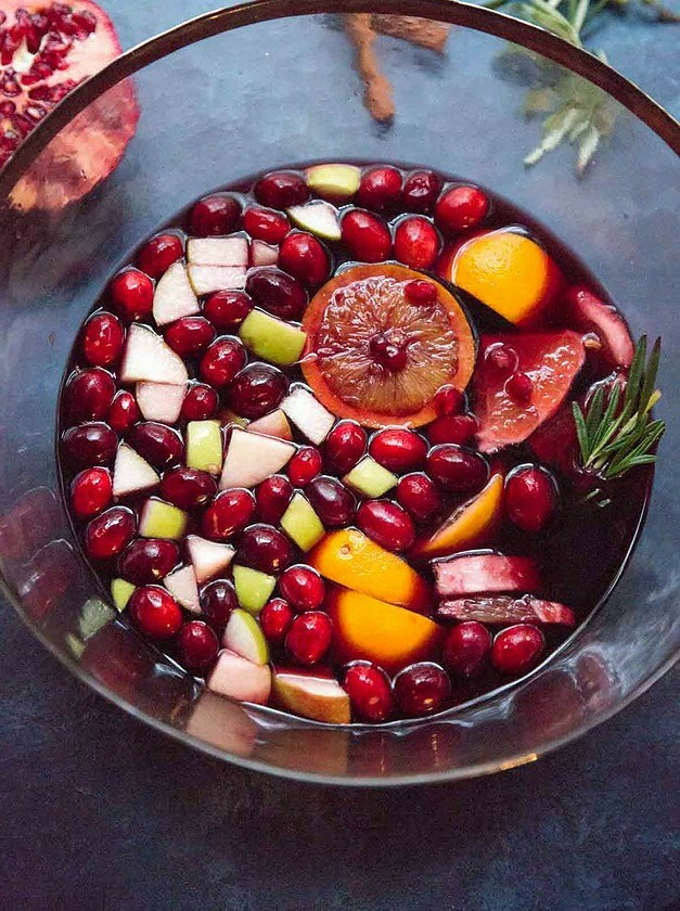 Festive Winter Wine Punch