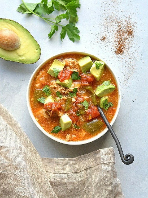 Quick & Healthy Turkey Taco Stew