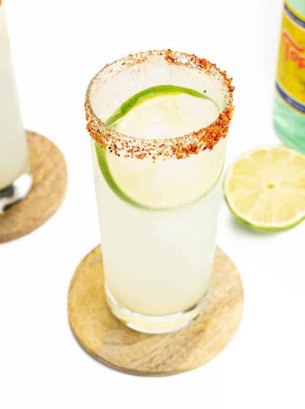 Tequila Refresher with Lime Sparkle