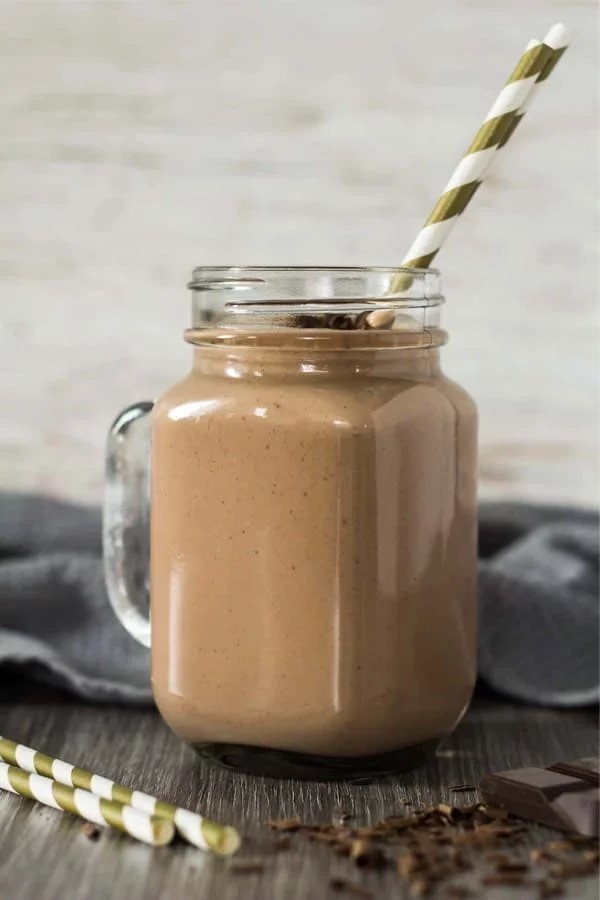 Peanut Butter Banana Chocolate Bliss Smoothie