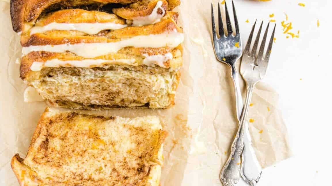 Orange Cinnamon Swirl Pull-Apart Delight