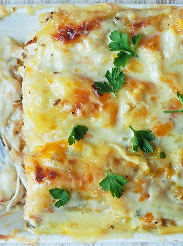 Wholesome White Chicken Enchilada Recipe