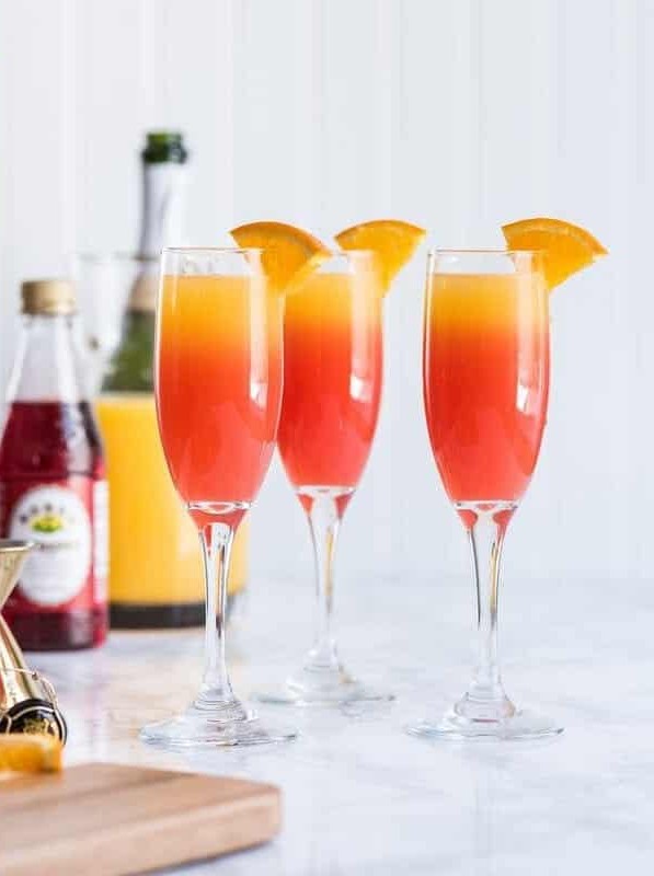 Tequila-Charged Champagne Fizz