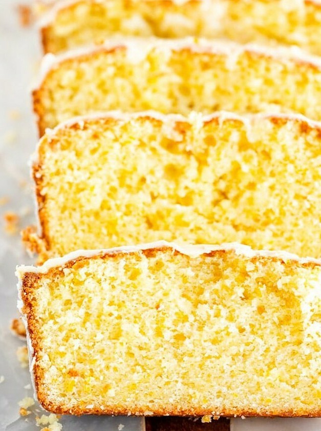 Citrusy Sweet Bread with Orange Glaze