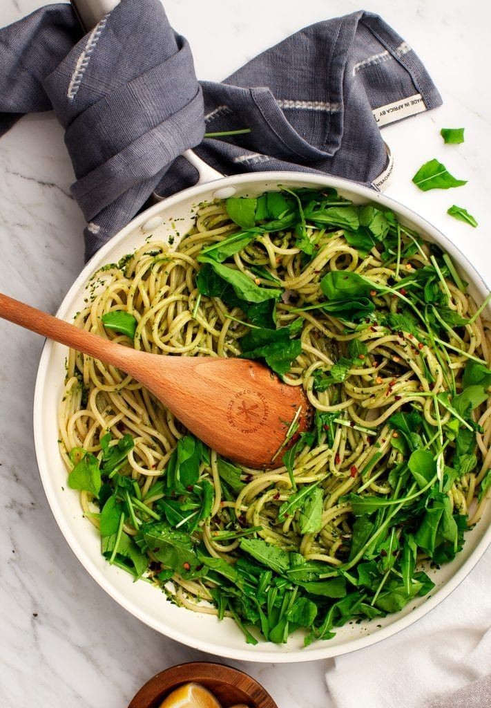 Easy Veggie Packed Linguine Pasta