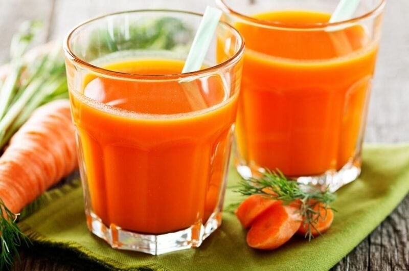 Carrot Cucumber and Apple Juice