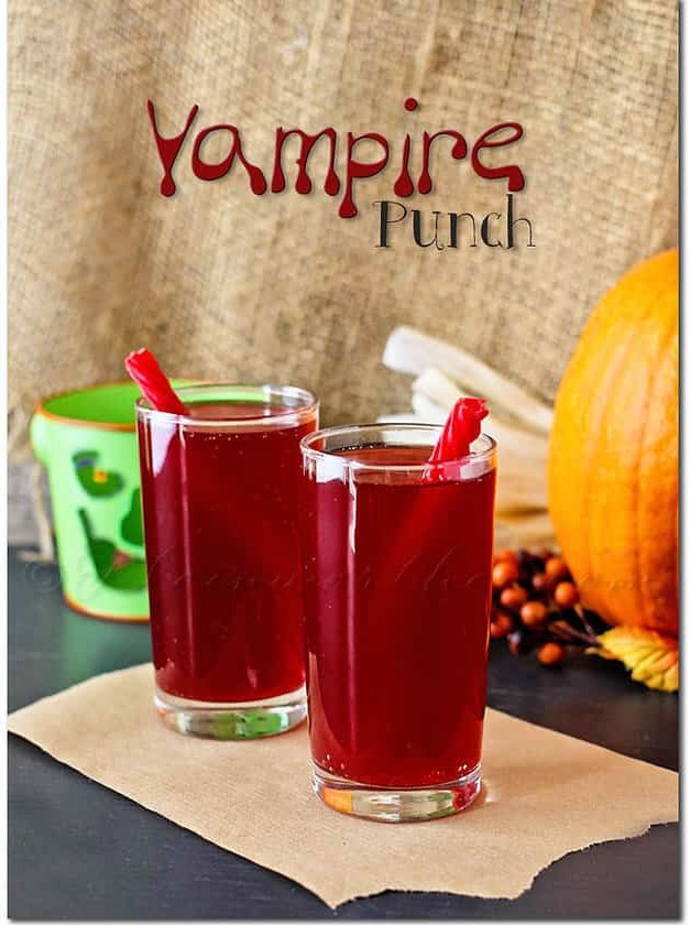 Blood-Red Party Punch