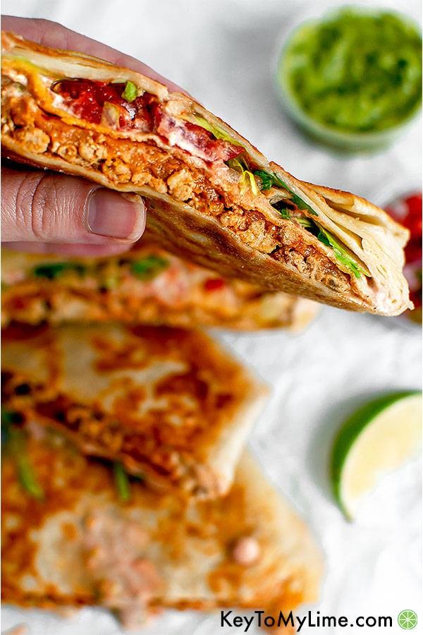 Taco Bell-Style Crunchwrap Supreme Copycat