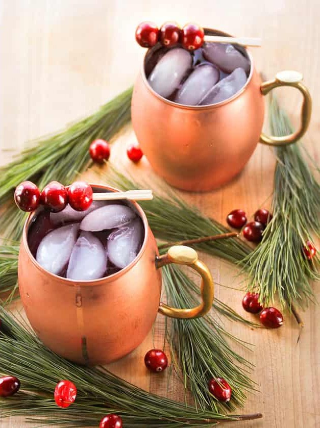 Cranberry Christmas Moscow Twist