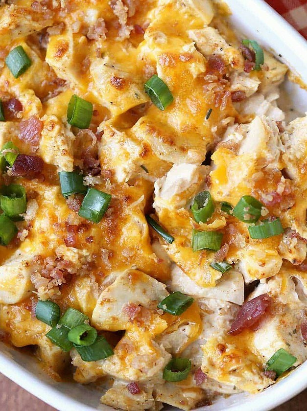 Keto Chicken Casserole Delight