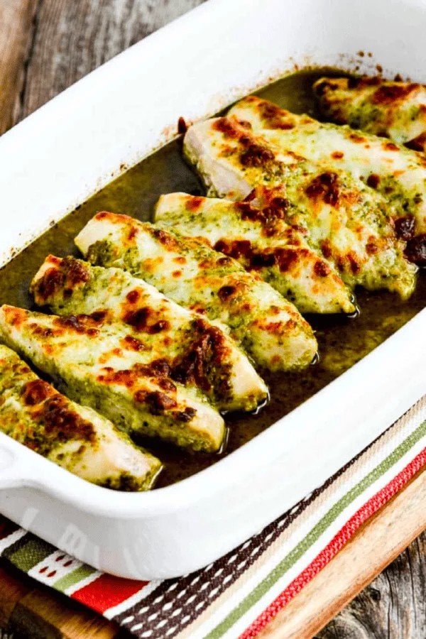 Quick 5-Ingredient Pesto Chicken Recipe