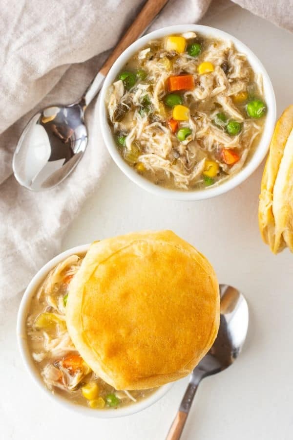 Crockpot Chicken Pot Pie Revamp