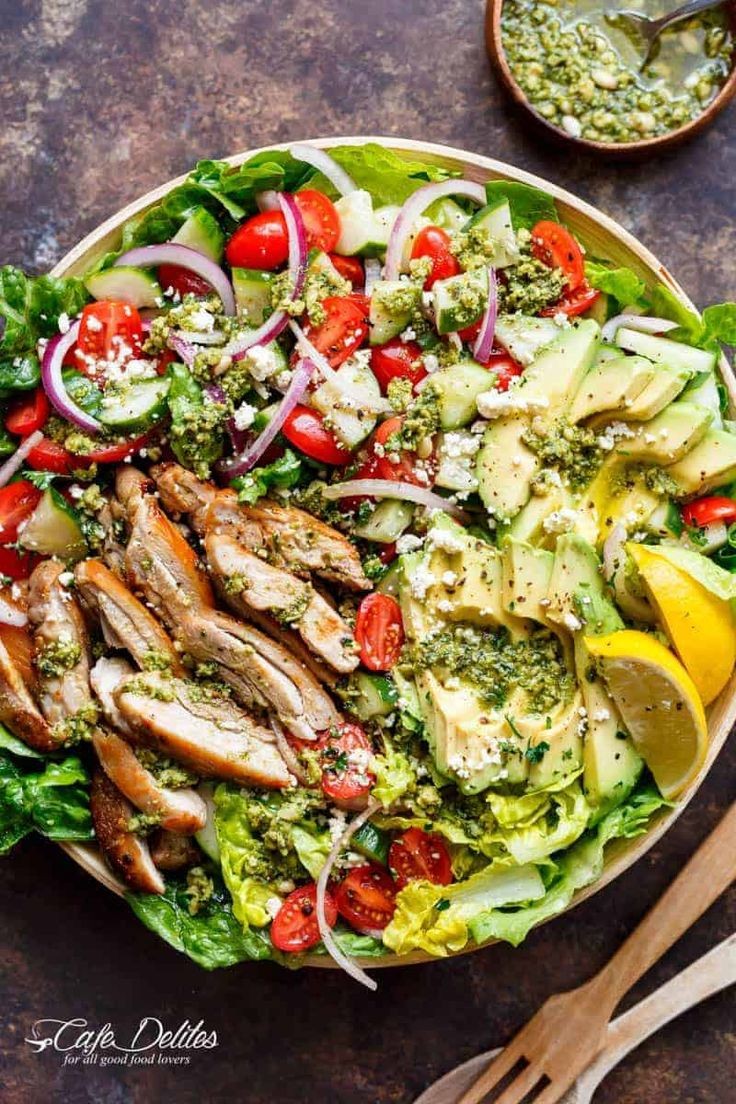 Lime Grilled Chicken Fajita Salad Delight