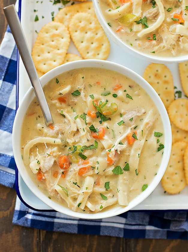 Warm & Hearty Chicken Noodle Delight