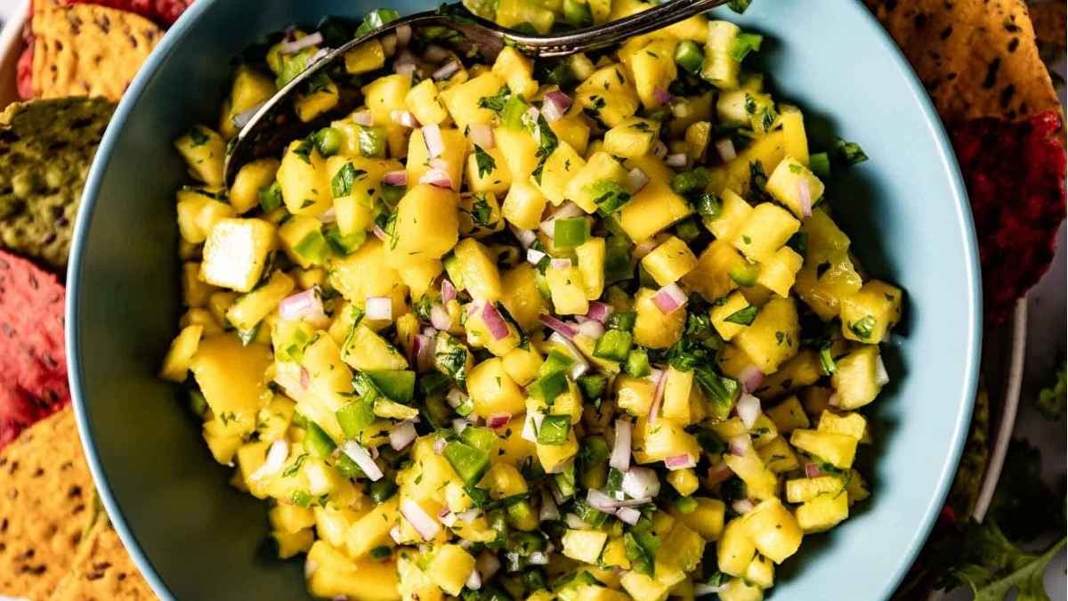 Sweet and Savory Fruit Salsa