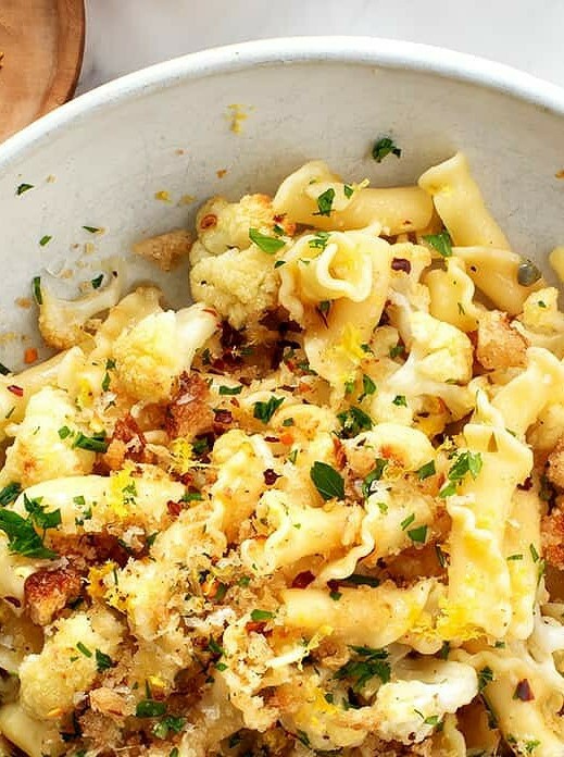 Roasted Cauliflower Pasta Bliss