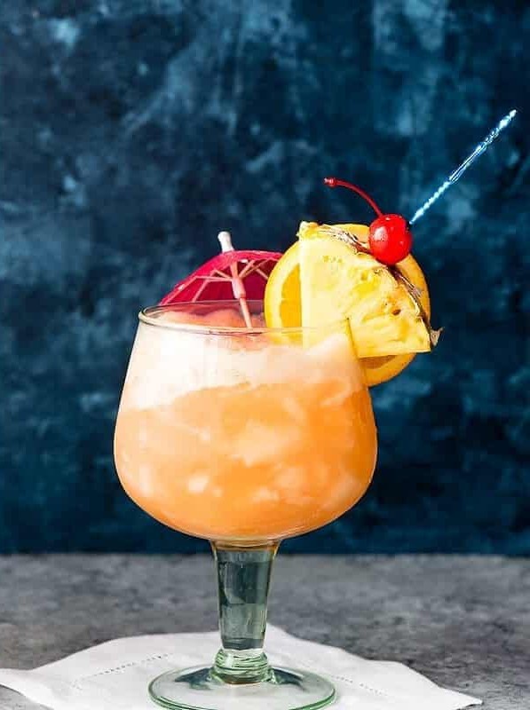 Tropical Rum Punch: A Fruity Kick