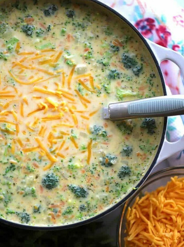 Broccoli Potato Comfort Soup Delight