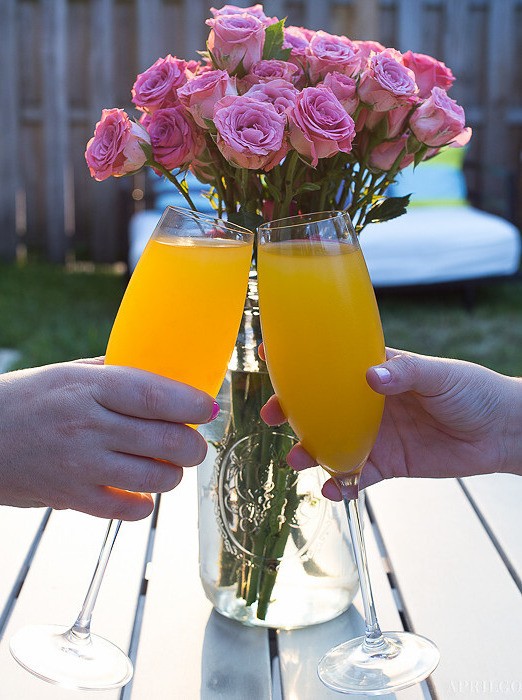 Mango Twist on Classic Brunch Drink
