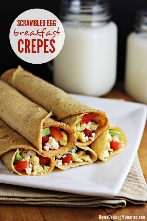 Buckwheat Crepes with Savory Hummus Filling