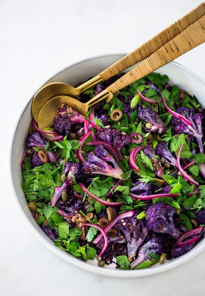 Garlic & Balsamic Roasted Cauliflower Delight