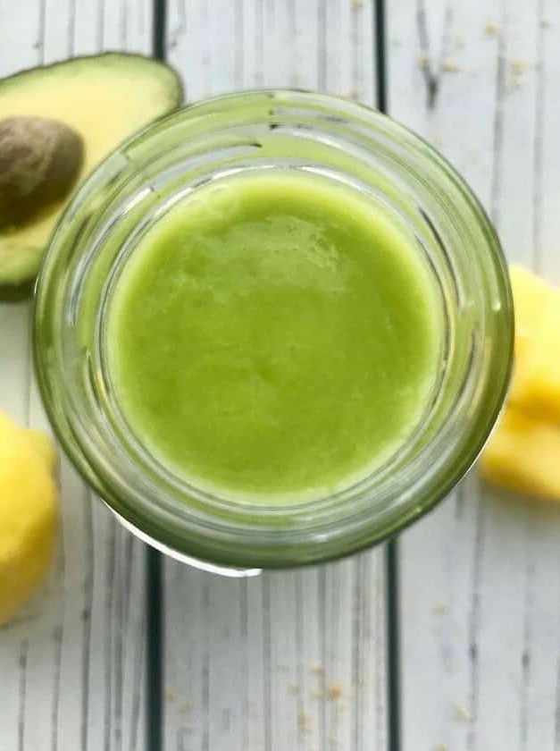 Avocado Pineapple Ginger Boost Smoothie