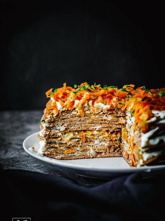 Liver Delight Chicken Crepe Layers