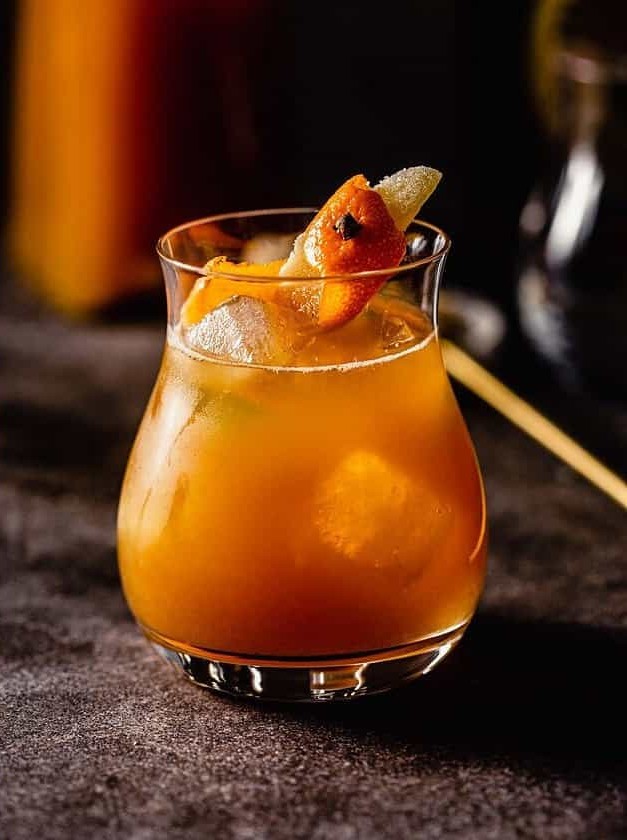 Spiced Winter Rye Cocktail Delight