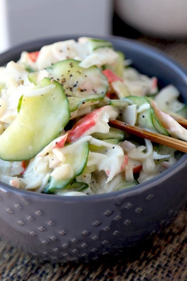 Quick Pickled Kani Salad Delight