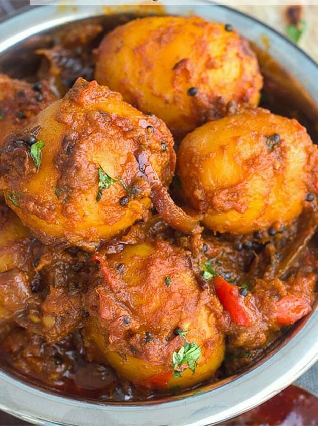 Spicy Vegan Potato Delight from India
