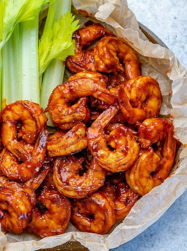 Quick Grilled Shrimp with BBQ Twist