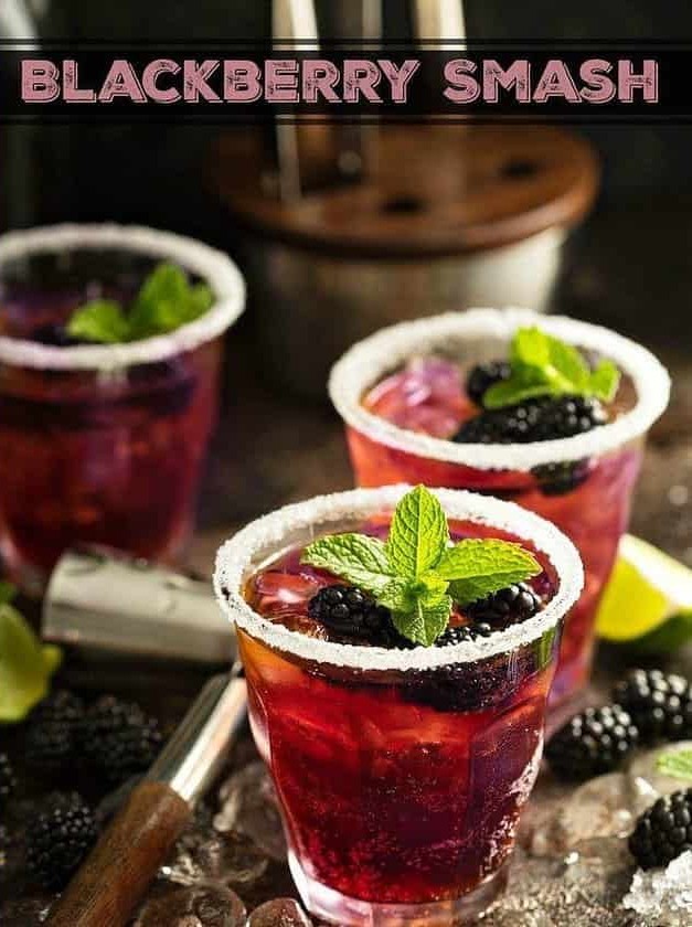 Blackberry Fizz with Fresh Twist