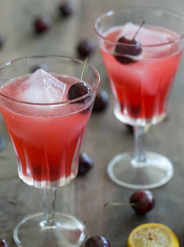 Cherry-Infused Fall Vodka Delight