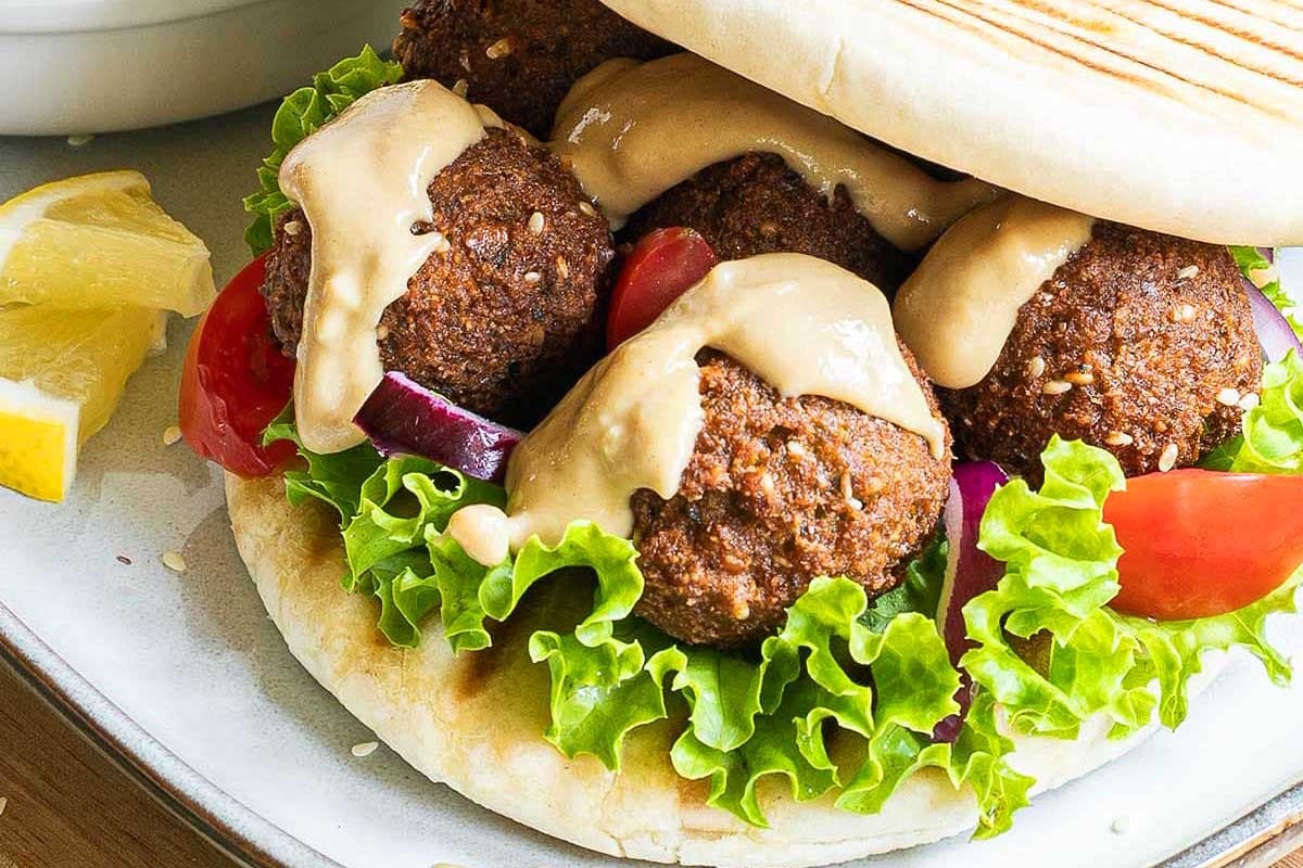 Easy Crispy Falafel Pita Perfection