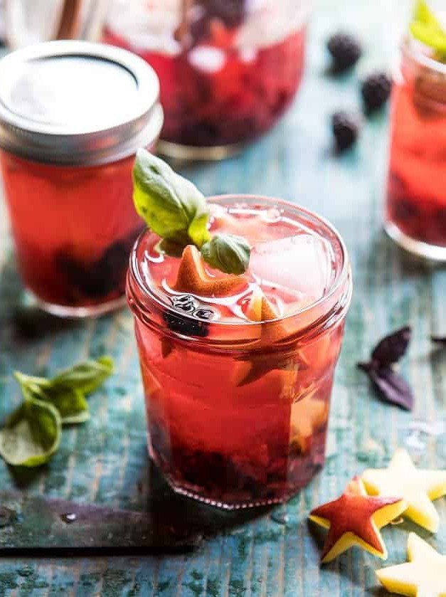 Berry Blissful Rosé Cocktail Spritzer