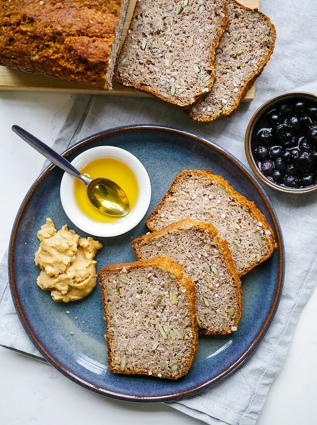 Vegan Buckwheat Bread for Gluten-Free Diets