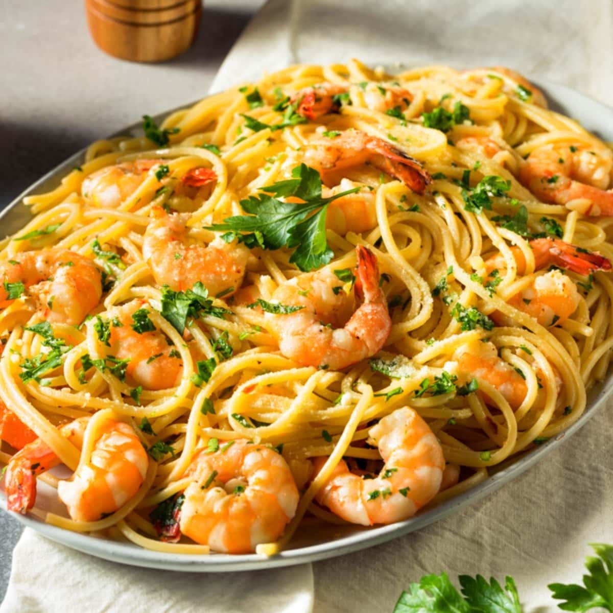 Quick Elegant Shrimp Pasta Delight