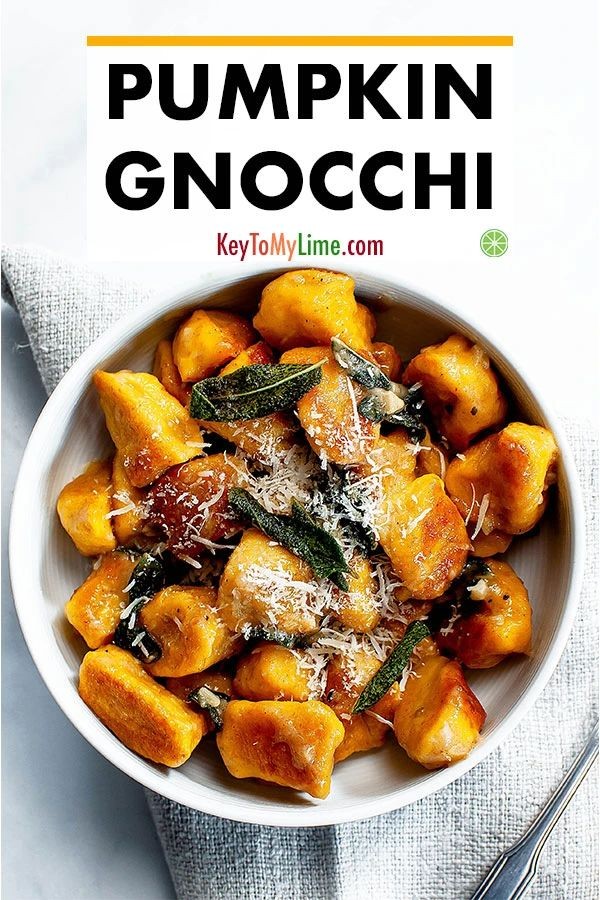 Pumpkin Gnocchi with Sage Butter Delight