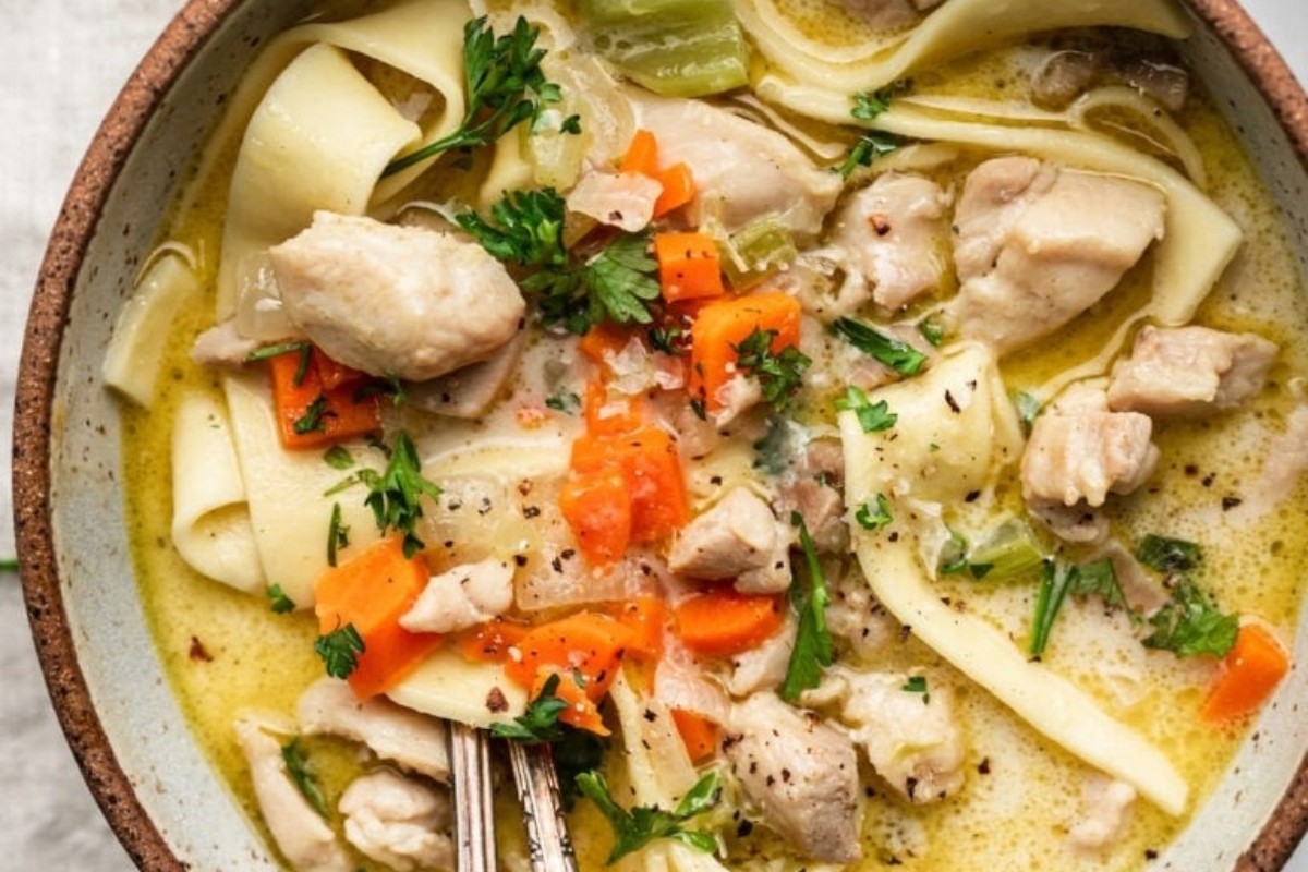 Elevated Cozy Chicken Noodle Delight