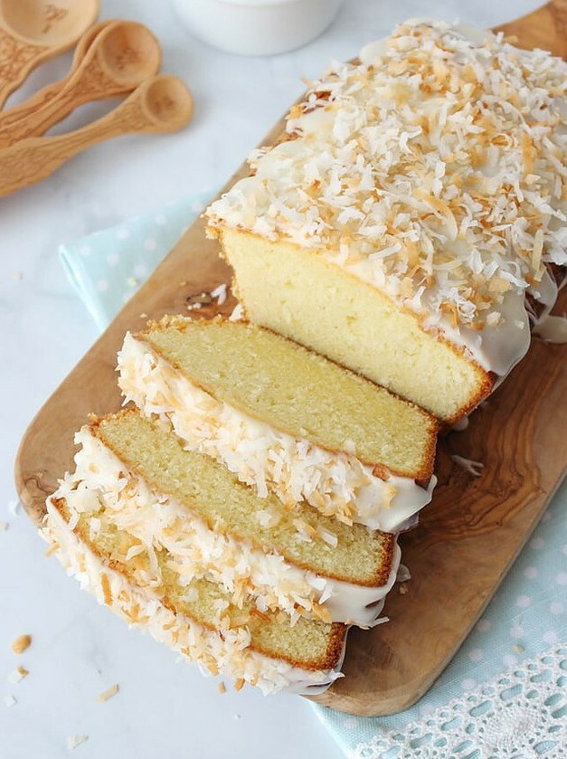 Delicious Coconut Butter Loaf Cake Recipe