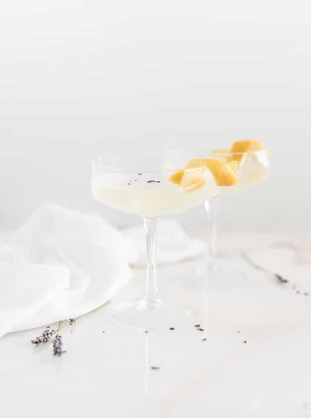 Lavender Twist on Classic French Cocktail