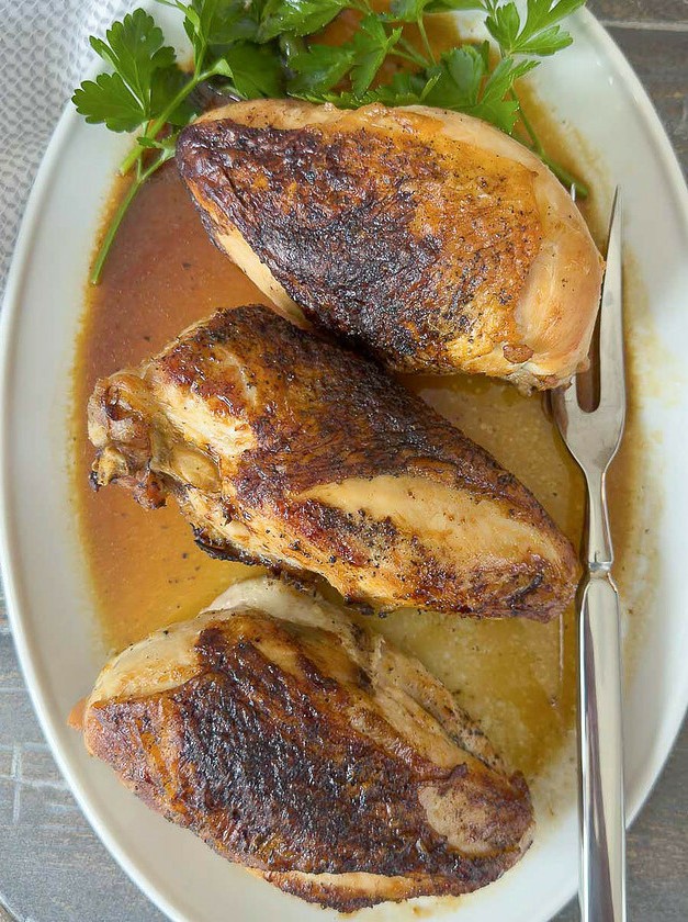 Bone-In Chicken Breasts Bake