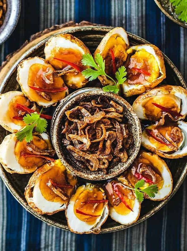 Thai Tamarind Fried Egg Bites